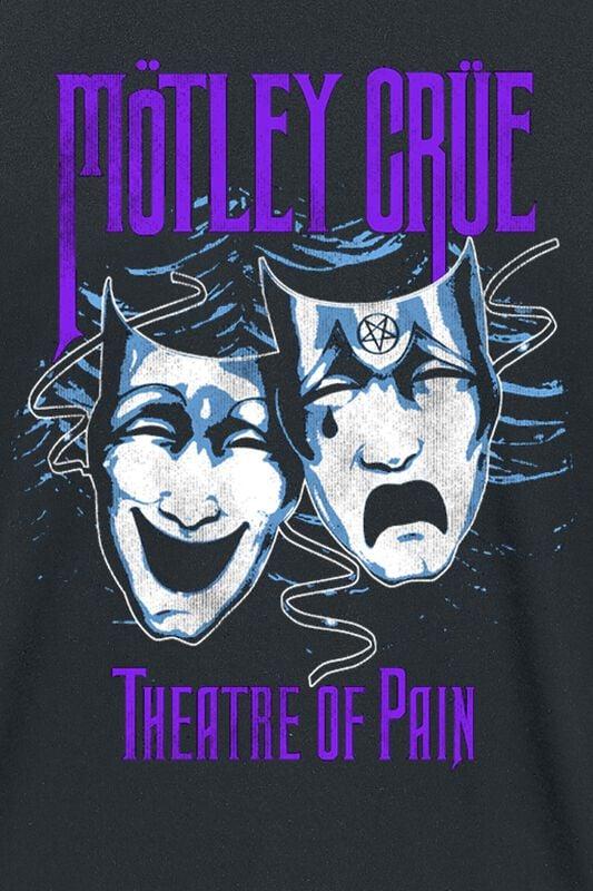 Gothicana By Emp "Theatre Of Pain" T-Shirt Black By Mötley Crüe