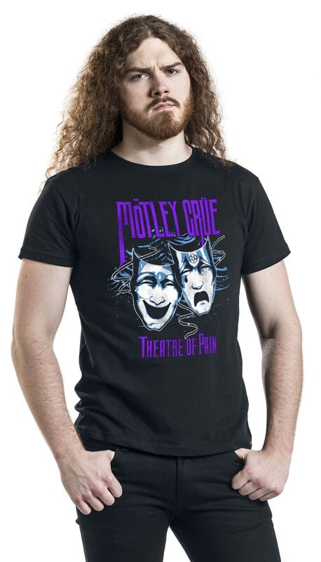 Gothicana By Emp "Theatre Of Pain" T-Shirt Black By Mötley Crüe