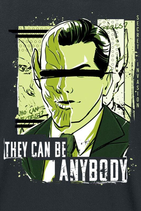 Gothicana By Emp "They Can Be Anybody" T-Shirt Black By Secret Invasion