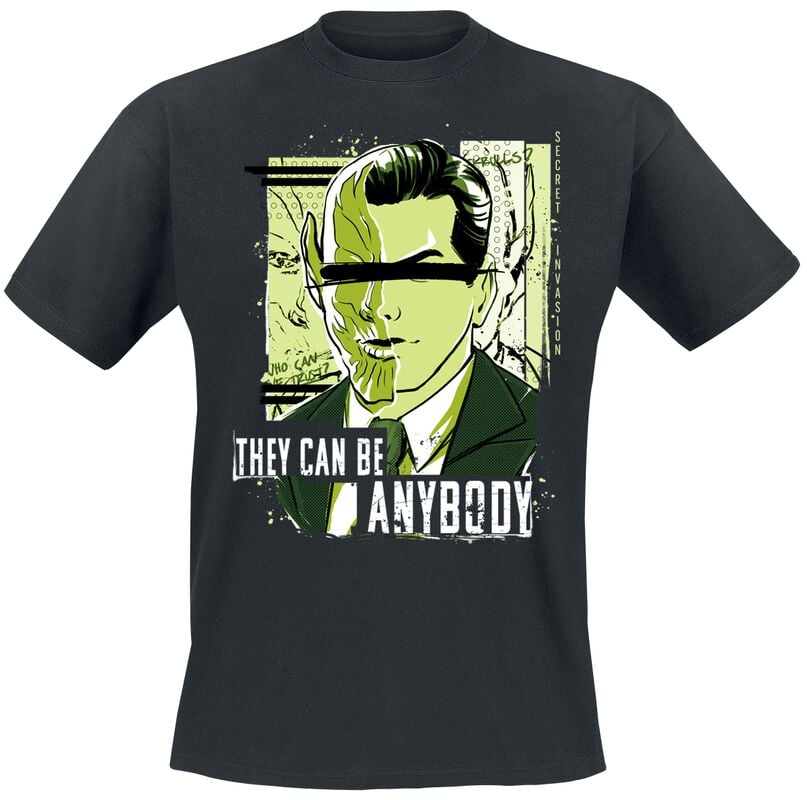 gothicana by emp "They Can Be Anybody" T-Shirt black by Secret invasion