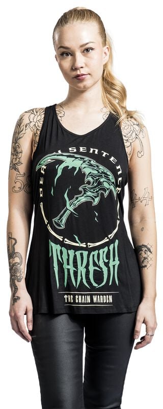 Gothicana By Emp "Thresh" Top Black By League Of Legends