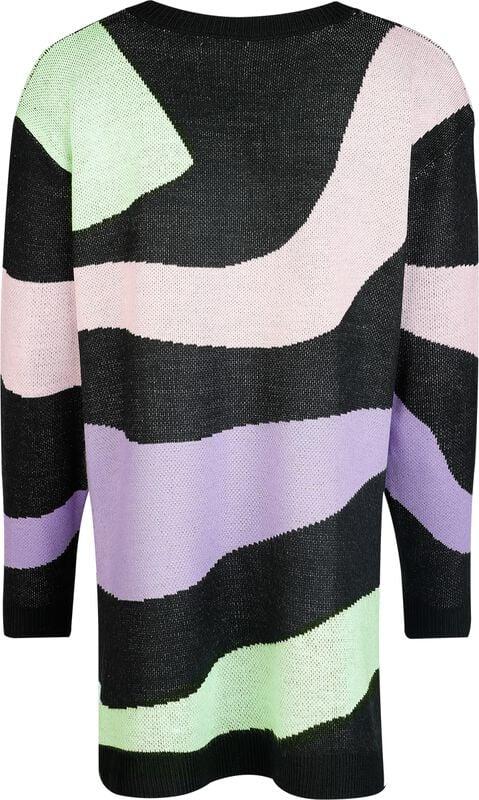 Gothicana By Emp "Tidal Cardigan" Cardigan Black-multicolour By Innocent