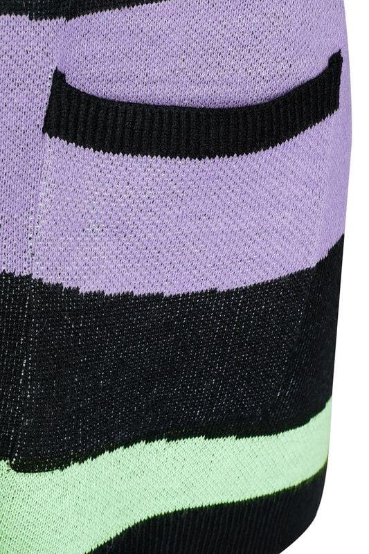 Gothicana By Emp "Tidal Cardigan" Cardigan Black-multicolour By Innocent