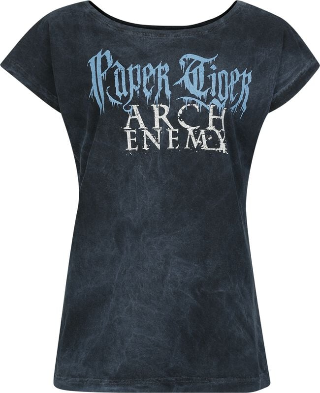 gothicana by emp "Tiger Roar" T-Shirt blue by Arch Enemy