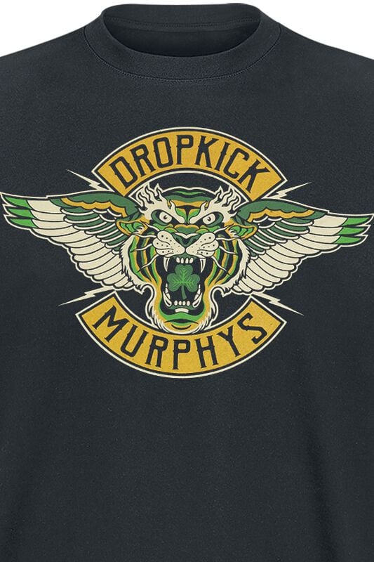 Gothicana By Emp "Tigers Wings" T-Shirt Black By Dropkick Murphys