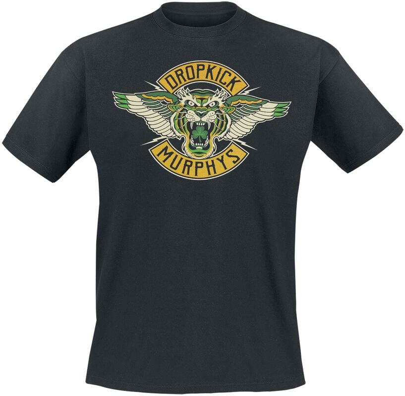 gothicana by emp "Tigers Wings" T-Shirt black by Dropkick Murphys