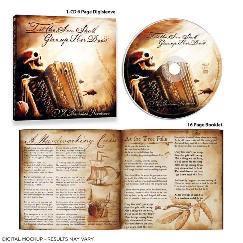 gothicana by emp "Til the sea shall give up her dead" CD by Ye Banished Privateers