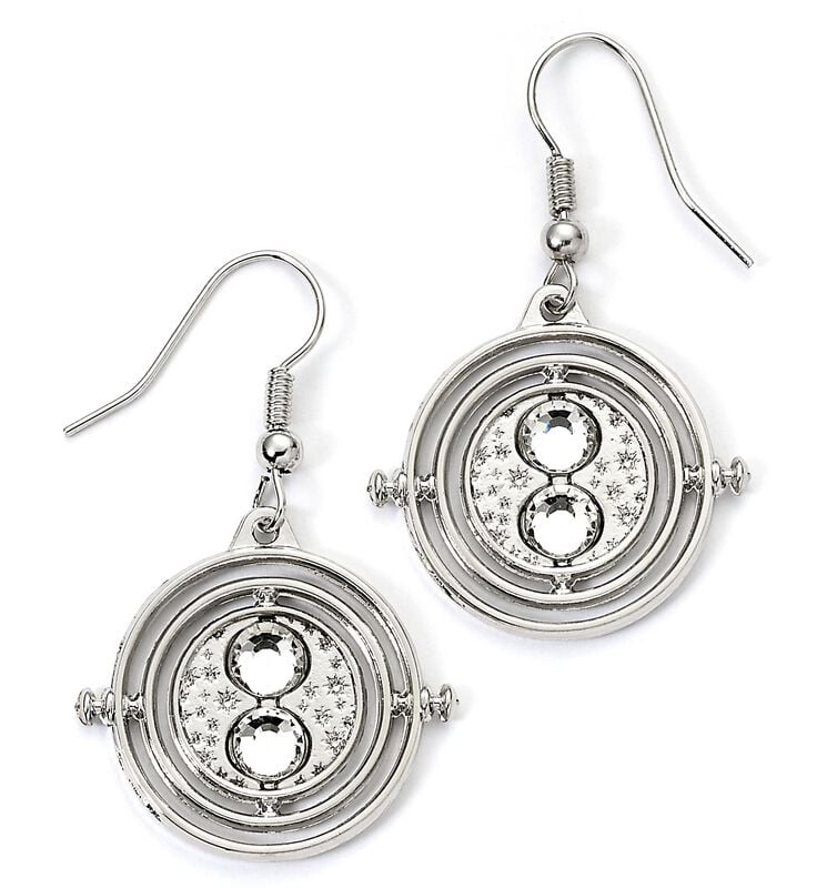 gothicana by emp "Time Turner" Earring silver-coloured by Harry Potter