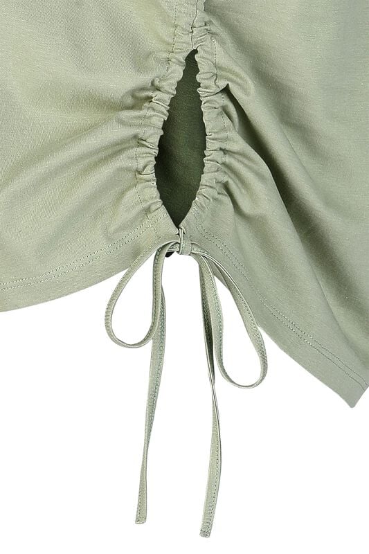 Gothicana By Emp "Tinker Bell - Never Grow Up" Top Olive By Peter Pan