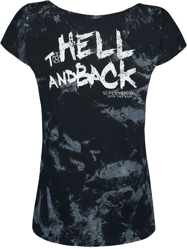 Gothicana By Emp "To Hell And Back" T-Shirt Black By Supernatural