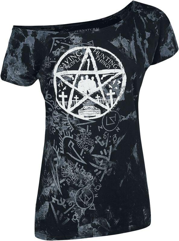 gothicana by emp "To Hell And Back" T-Shirt black by Supernatural