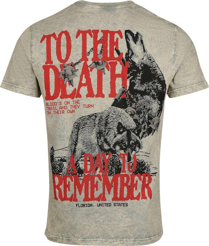 Gothicana By Emp "To The Death" T-Shirt Beige By A Day To Remember