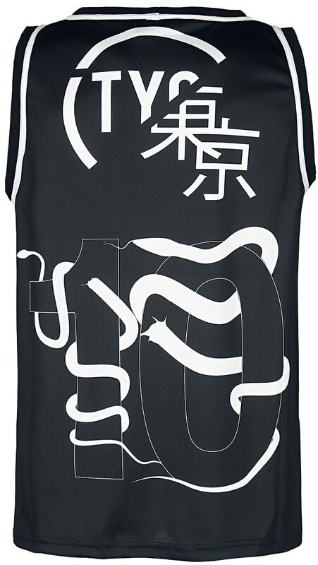 Gothicana By Emp "Tokyo Vipers" Jersey Black By Heartless