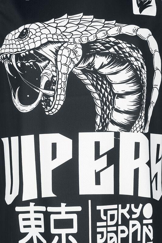 Gothicana By Emp "Tokyo Vipers" Jersey Black By Heartless