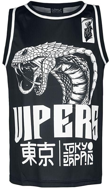 gothicana by emp "Tokyo Vipers" Jersey black by Heartless