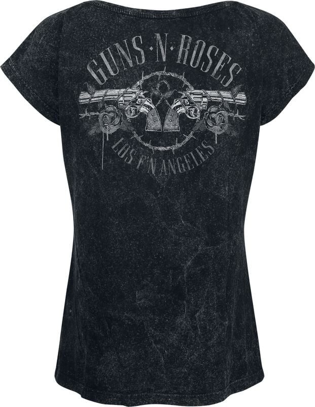 Gothicana By Emp "Top Hat" T-Shirt Black By Guns N' Roses
