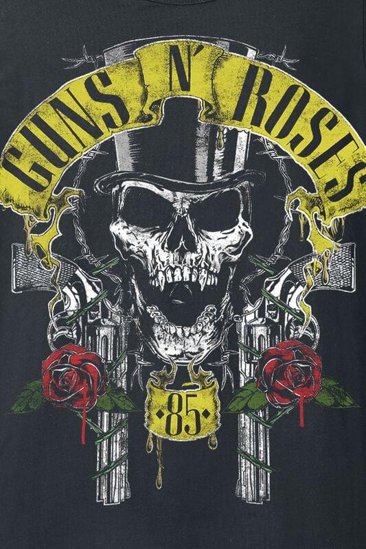 Gothicana By Emp "Top Hat" Tanktop Black By Guns N' Roses