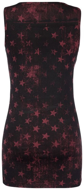 Gothicana By Emp "Tops Double Pack" Top Black-bordeaux By RED By EMP