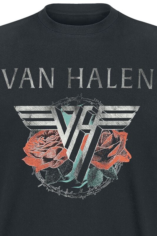 Gothicana By Emp "Tour 1984" T-Shirt Black By Van Halen