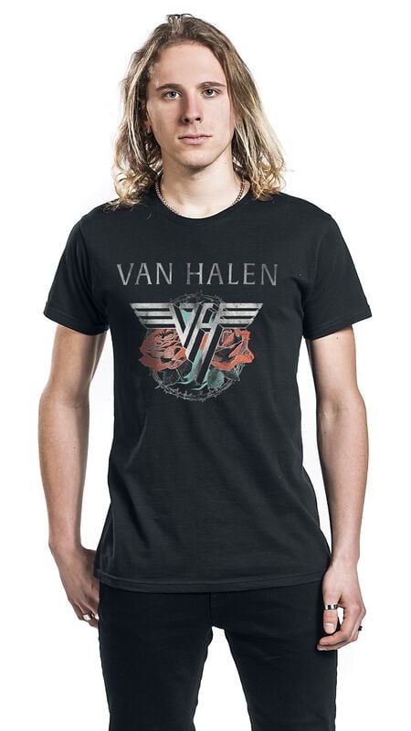 Gothicana By Emp "Tour 1984" T-Shirt Black By Van Halen