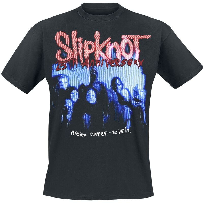 gothicana by emp "Tour 2024 Glitch" T-Shirt black by Slipknot
