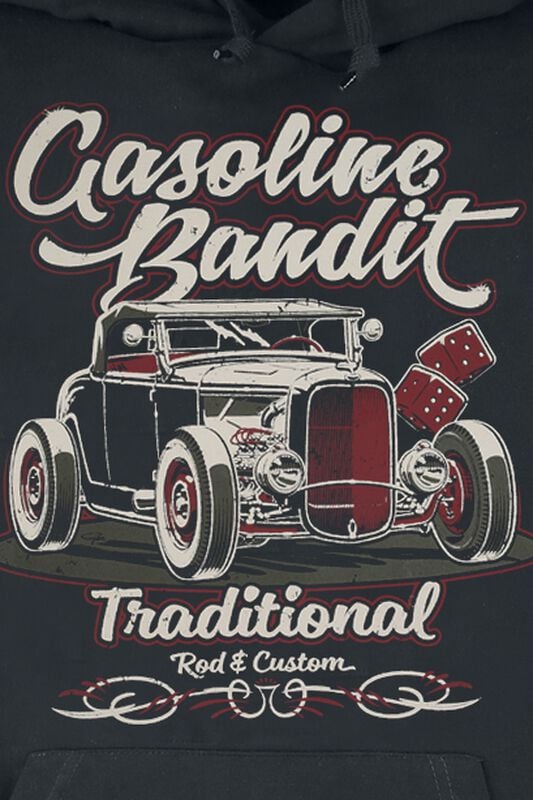 Gothicana By Emp "Traditional" Hoodie Black By Gasoline Bandit