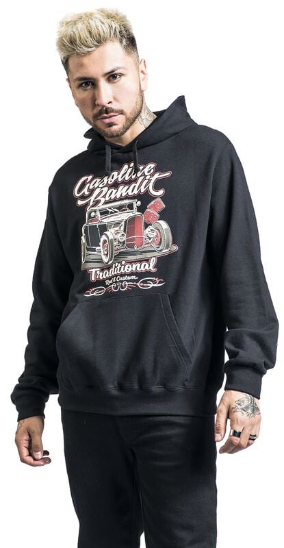 Gothicana By Emp "Traditional" Hoodie Black By Gasoline Bandit
