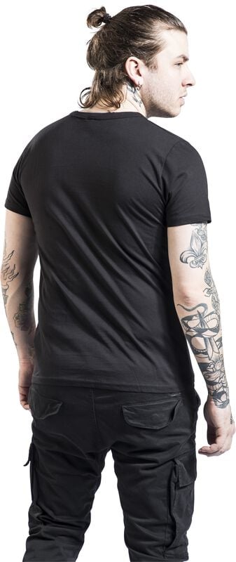 Gothicana By Emp "Trafalgar New World" T-Shirt Black By One Piece