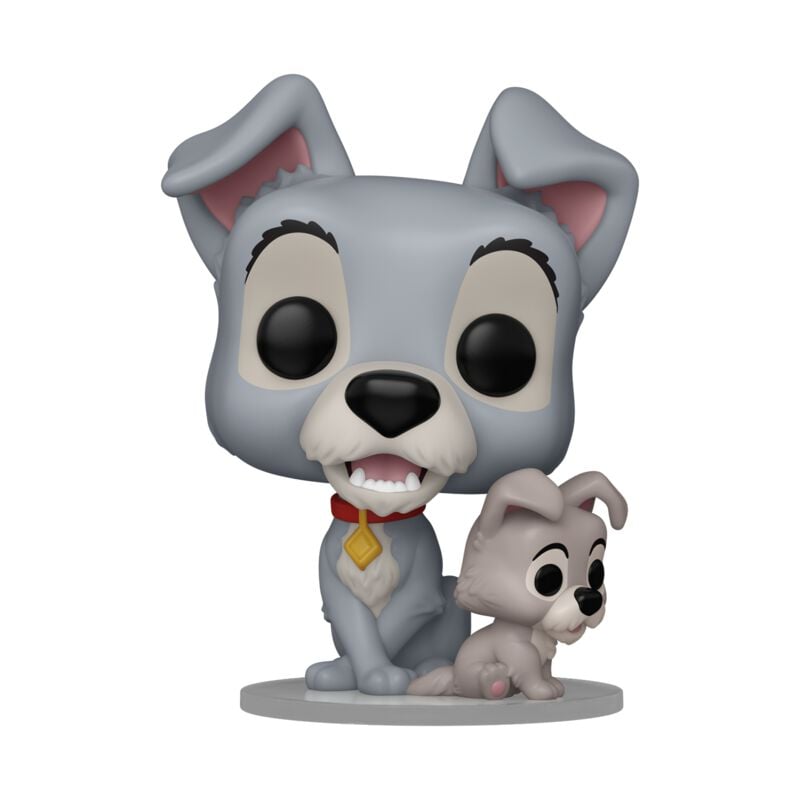 Gothicana By Emp "Tramp With Puppy Vinyl Figurine 1554" Funko Pop Multicolour By Lady And The Tramp