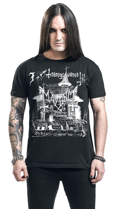 Gothicana By Emp "Transylvania" T-Shirt Black By Mayhem