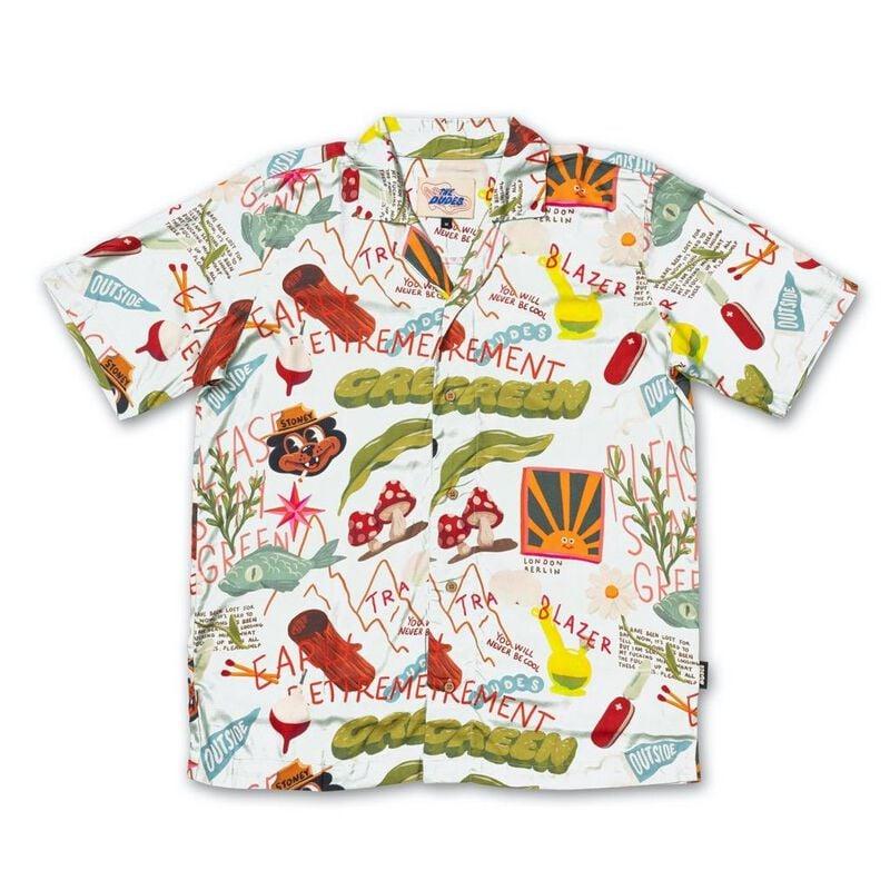 gothicana by emp "Treasure Trail Hawaiian Shirt" Short-sleeved Shirt multicolour by The Dudes
