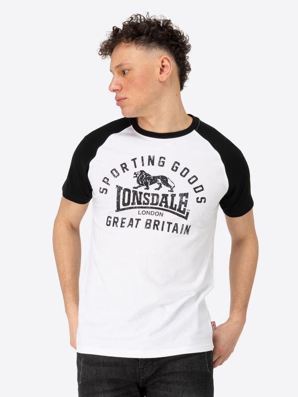 Gothicana By Emp "TRENANCE" T-Shirt White By Lonsdale London