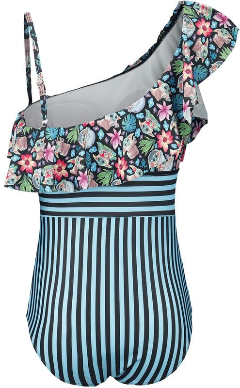 Gothicana By Emp "Tropical - Grogu" Swimsuit Multicolour By Star Wars