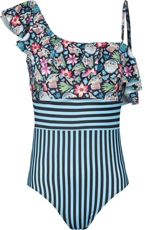 gothicana by emp "Tropical - Grogu" Swimsuit multicolour by Star Wars