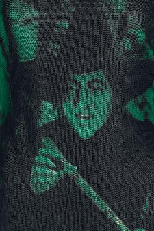 Gothicana By Emp "Truly Wicked - Mini Dress" Mini Dress Black-green By The Wizard Of Oz By Killstar