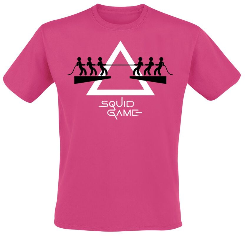 gothicana by emp "Tug Of War" T-Shirt fuchsia by Squid Game