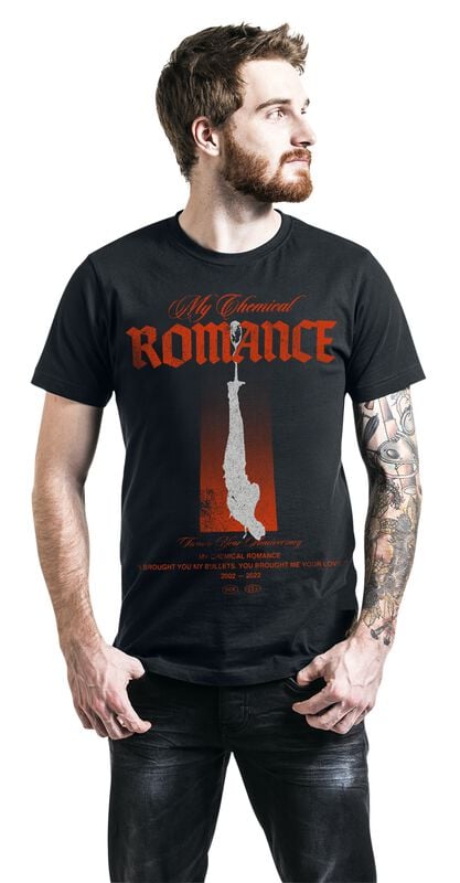 Gothicana By Emp "Twenty Year Hanging" T-Shirt Black By My Chemical Romance