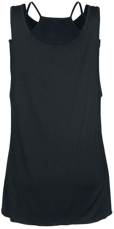 Gothicana By Emp "Two In One Dress" Mini Dress Black By Forplay