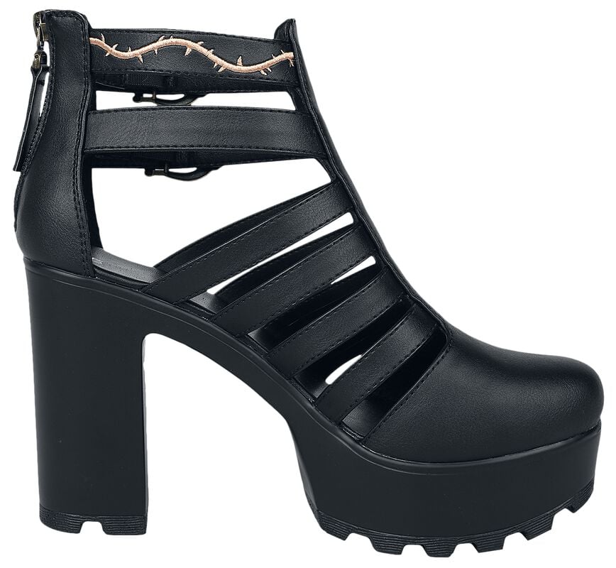 Gothicana By Emp "Tyrell - Growing Strong" High Heel Black By Game Of Thrones