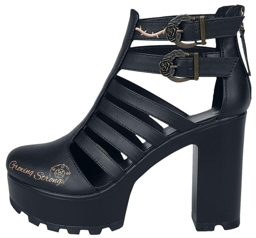 Gothicana By Emp "Tyrell - Growing Strong" High Heel Black By Game Of Thrones