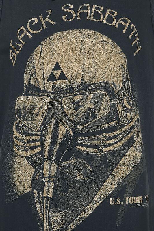 Gothicana By Emp "U.S. Tour '78" Tanktop Black By Black Sabbath