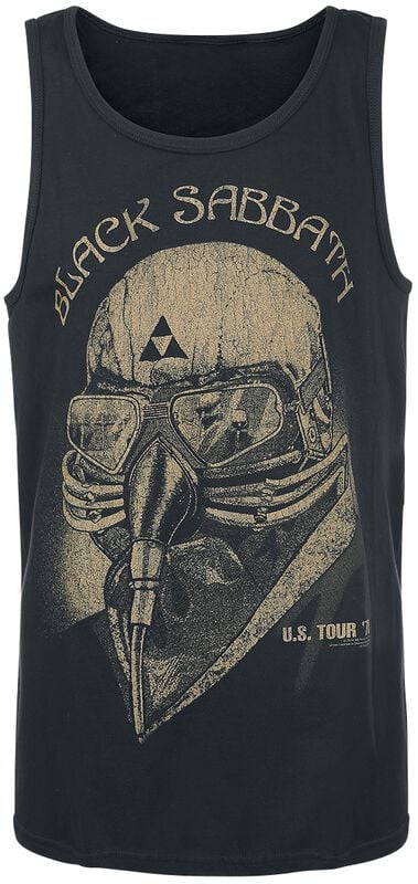 gothicana by emp "U.S. Tour '78" Tanktop black by Black Sabbath