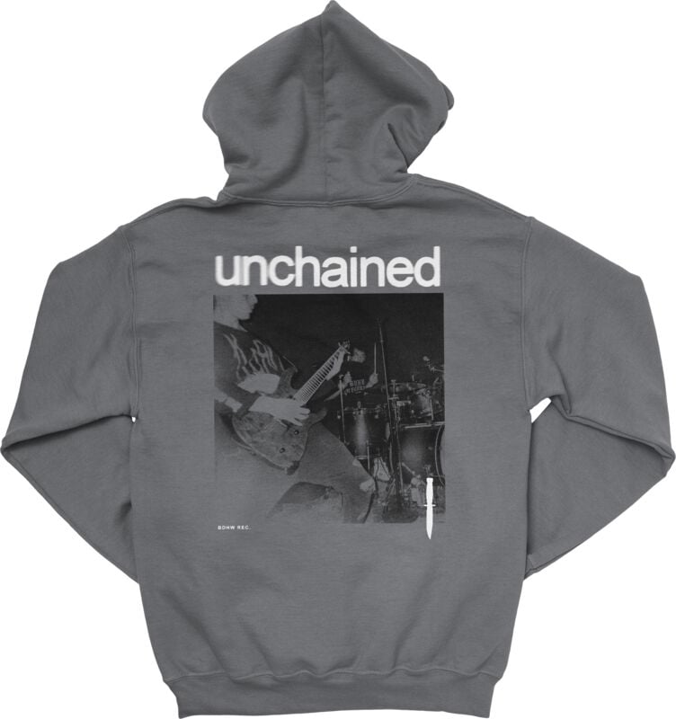 Gothicana By Emp "Unchained" Hoodie Grey By Dagger Threat