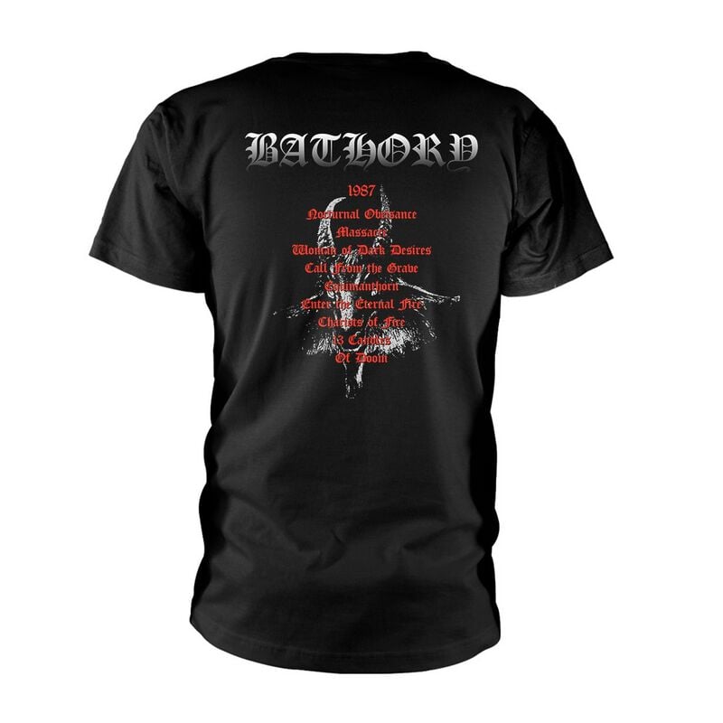 Gothicana By Emp "Under The Sign Of The Black Mark" T-Shirt Black By Bathory