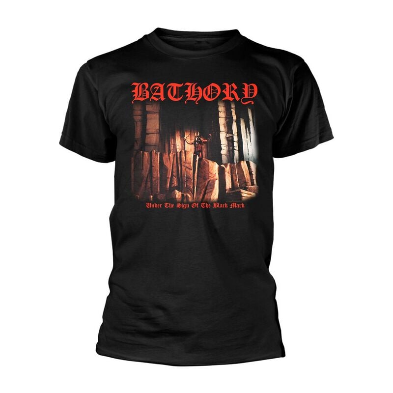 gothicana by emp "Under The Sign Of The Black Mark" T-Shirt black by Bathory