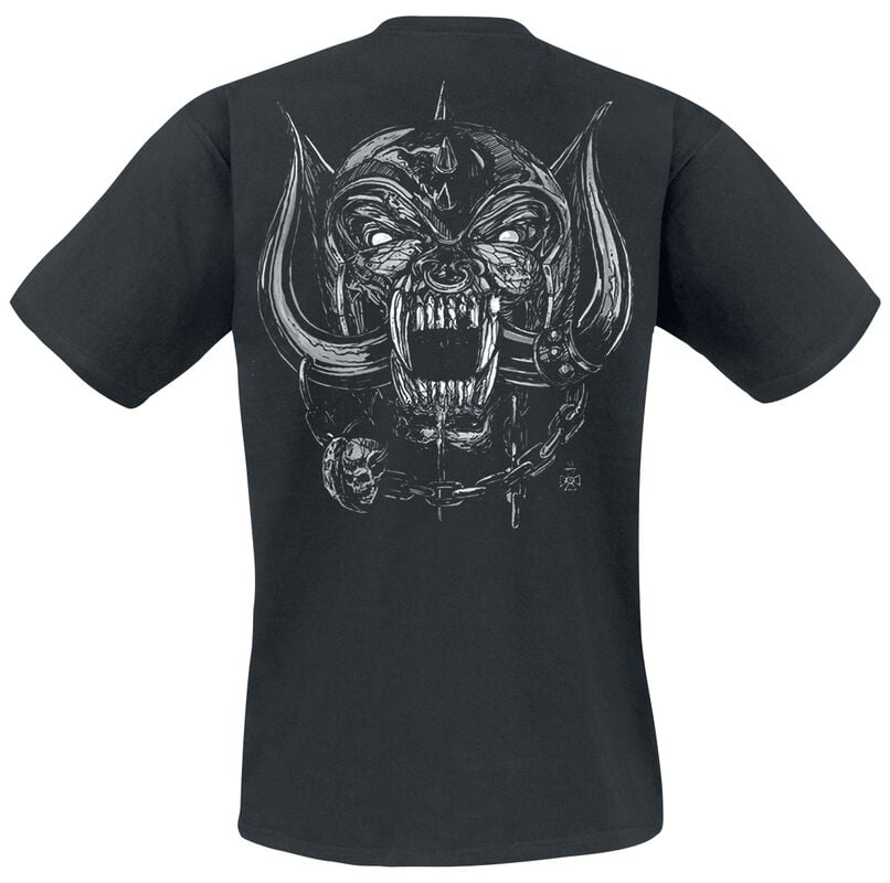 Gothicana By Emp "Undercover Sketch" T-Shirt Black By Motörhead