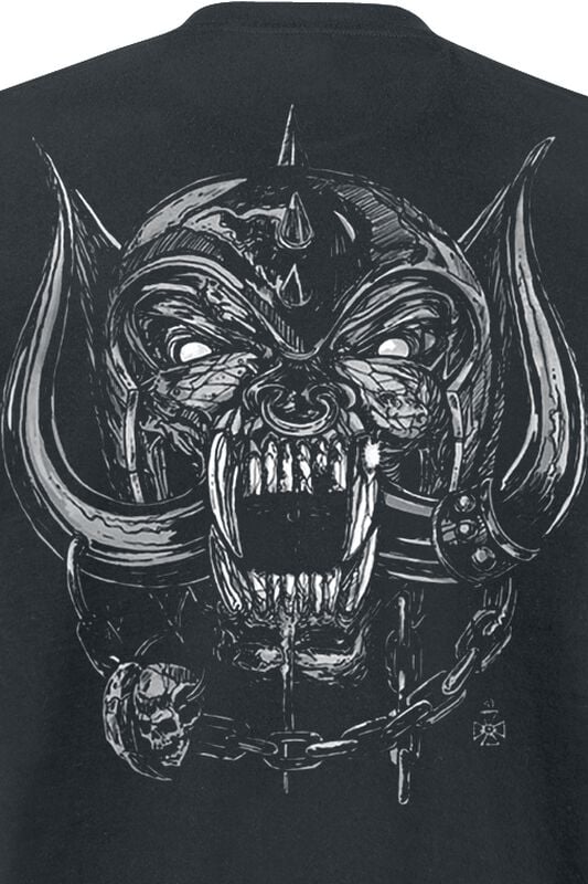 Gothicana By Emp "Undercover Sketch" T-Shirt Black By Motörhead