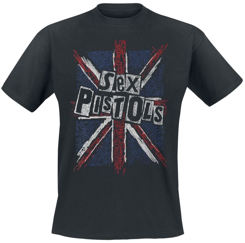 gothicana by emp "Union Jack" T-Shirt black by Sex Pistols