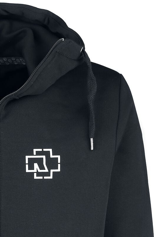 Gothicana By Emp "United States" Hoodie Jacket Black By Rammstein