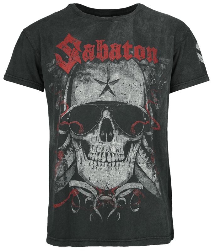 gothicana by emp "Unknown Soldier" T-Shirt black by Sabaton